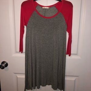 Baseball T-Shirt Dress!